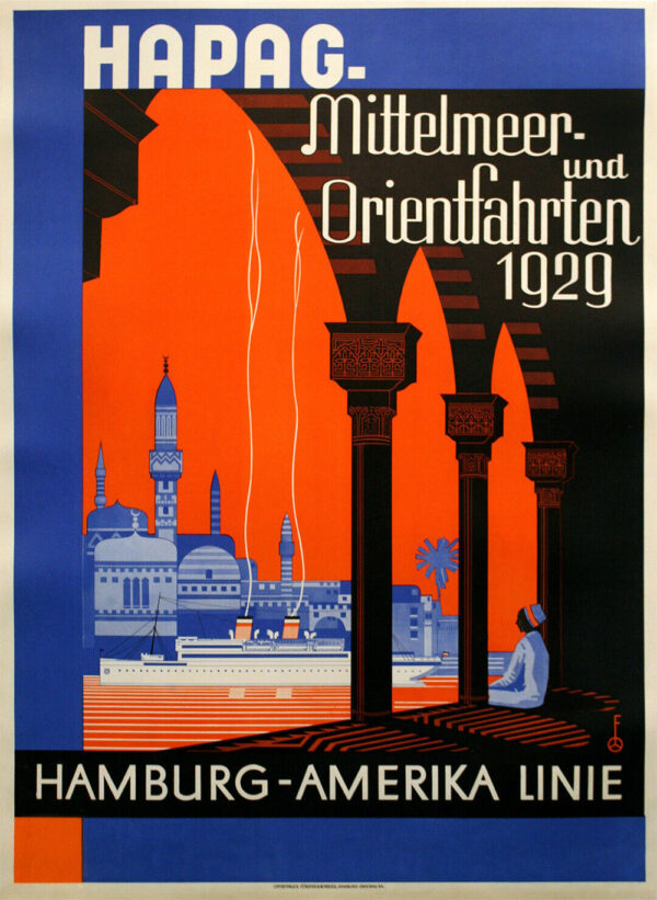 Extrem selten! - Figürliche Salière 1920er Jahre - Christofle versilbert - Hamburg-Amerika-Linie – Bild 12