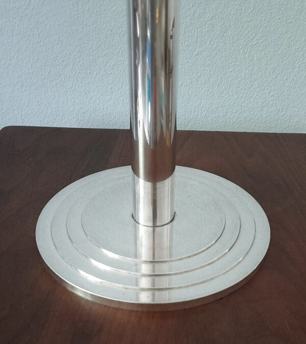 2-teiliger StandChampagnerkühler ca. 1960 - versilbert - Werksentwurf WMF - Passagierdampfer HANSEATIC, Hamburg-Atlantik-Linie – Bild 5
