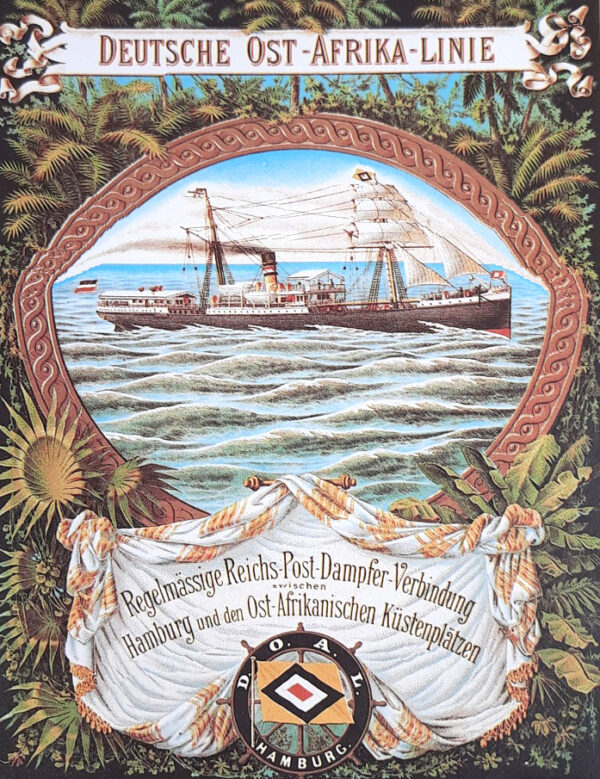 Formschönes Milchkännchen/Sahnegießer um 1900 versilbert Christofle - Reederei Deutsche Ost-Afrika-Linie (D.O.A.L.) – Bild 11