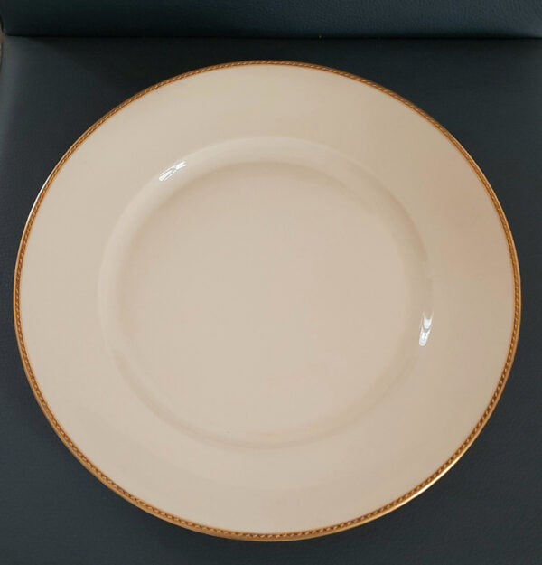 Art Déco  Großer maritimer Teller um 1925  Rosenthal/Vereinigte Werkstätten Bremen  Norddeutscher Lloyd – Bild 3
