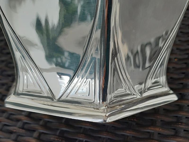 Belle Époque - Seltener Jugendstil Champagnerkühler um 1905 WMF versilbert aus legendärem Restaurant in Monte Carlo – Bild 4