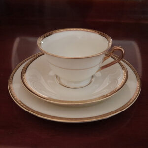 Art Déco Mokka Gedeck 1925, Rosenthal Porzellan, Dampfer „BERLIN“, Norddeutscher Lloyd