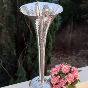 Antike Tischvase  1920er Jahre  versilbert Dr. Löb & Co. Nürnberg  Grandhotel Schrieder, Heidelberg