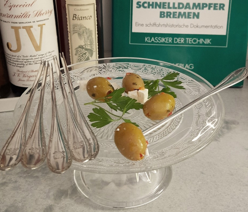 6 Hummergabeln 1929 versilbert, Koch & Bergfeld von Bord des Passagierdampfers BREMEN, Norddeutscher Lloyd – Bild 3