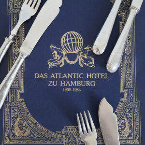 Antikes Fischbesteck 6 Pers. von 1909  versilbert  Christofle  aus legendärem Hamburger Grandhotel