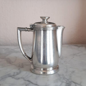 Art Déco U.S.A.  Kaffeekännchen um 1925  versilbert International Silver Co.  aus legendärem Hilton Hotel