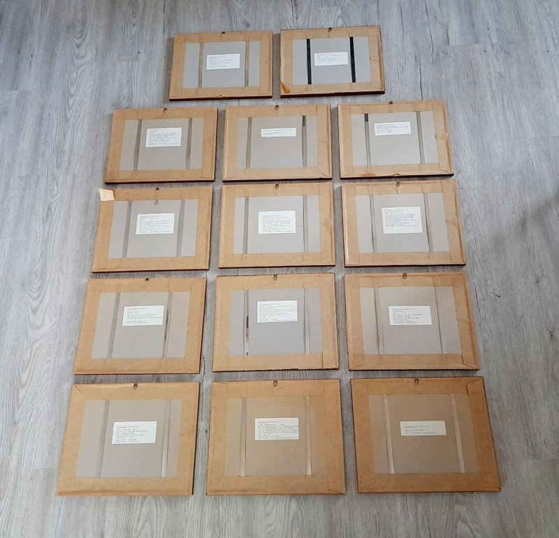 Sammlung historischer Rheinansichten - Reisen entlang des romantischen Rheins - 14 Original Stahlstiche zeigen Burgenlandschaften im 19. Jahrhundert – Bild 16