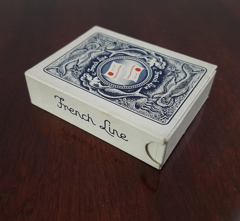 2 Vintage Kartenspiele Compagnie Générale Transatlantique (CGT) French Line 1960er Jahre – Bild 9
