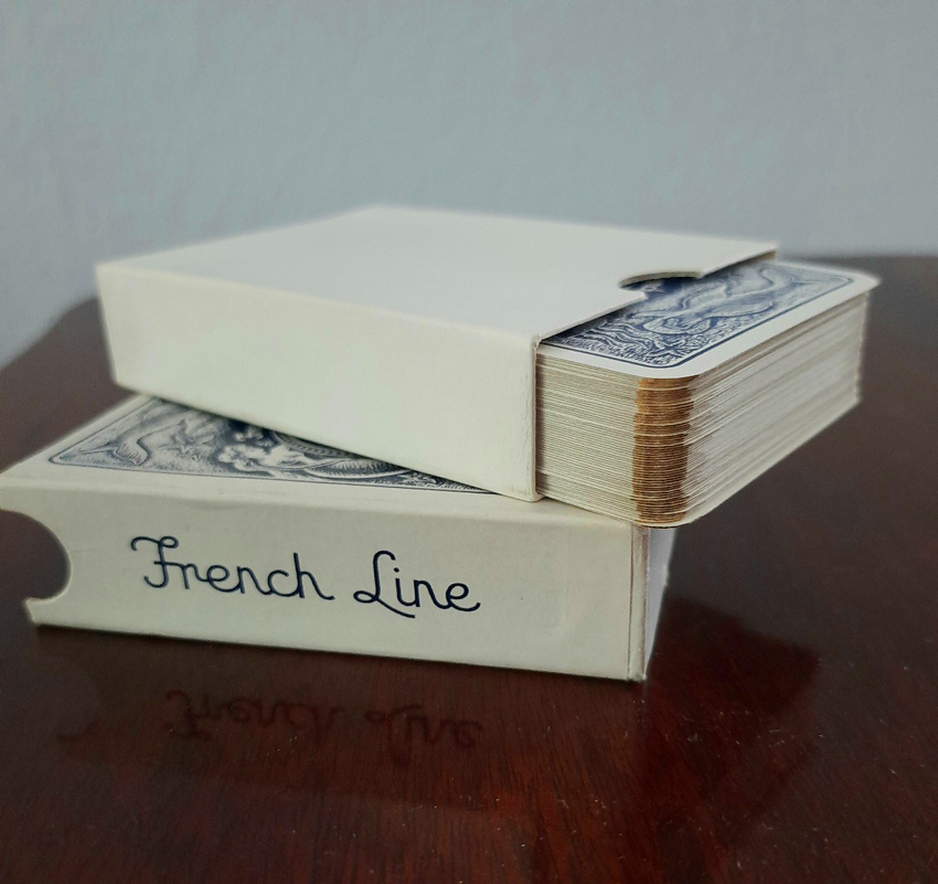 2 Vintage Kartenspiele Compagnie Générale Transatlantique (CGT) French Line 1960er Jahre – Bild 8