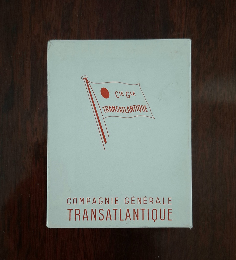 2 Vintage Kartenspiele Compagnie Générale Transatlantique (CGT) French Line 1960er Jahre – Bild 6